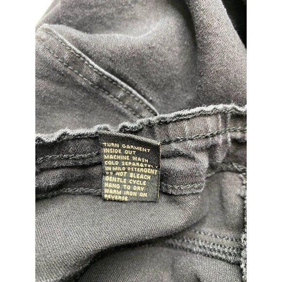 Diane Gilman DG2 Capri Jeans Womens XLT Faded Black New Classic Stretch Straight - Picture 9 of 10